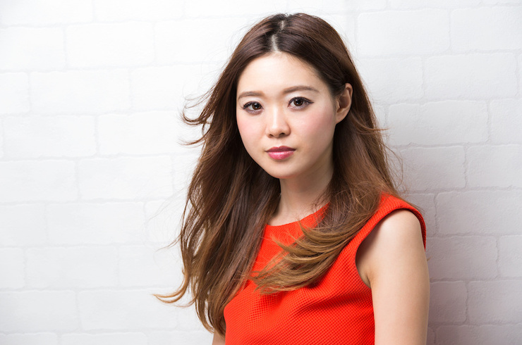 モデルのような女性